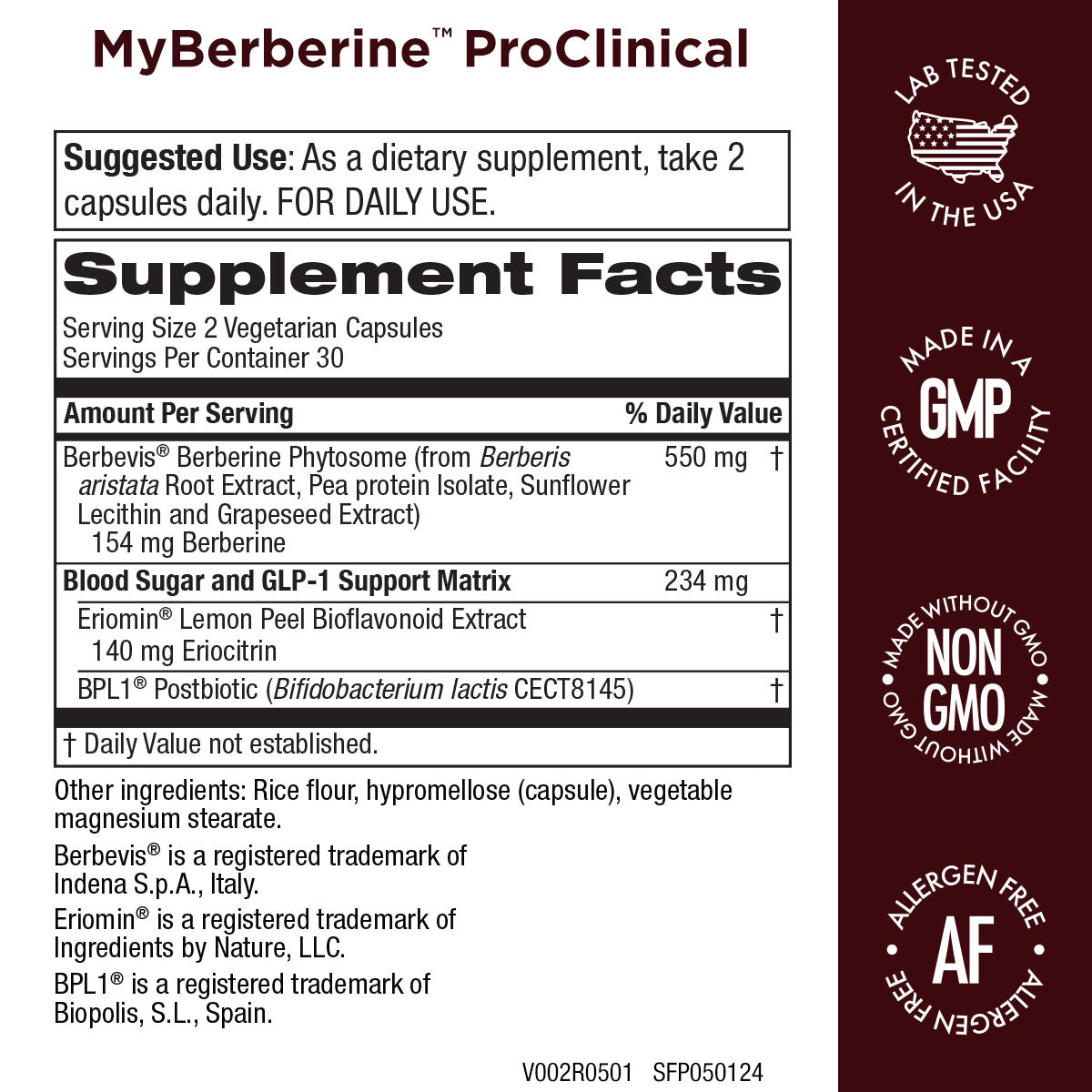 MyBerberine™ ProClinical – GLP-1 Support
