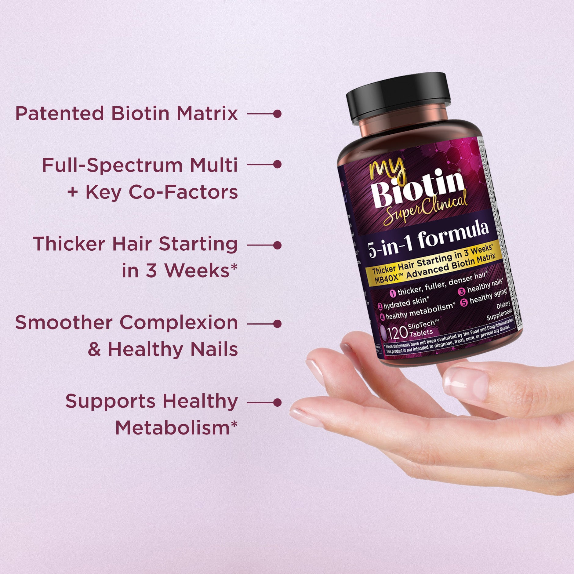 MyBiotin® SuperClinical 5-in-1 Multivitamin