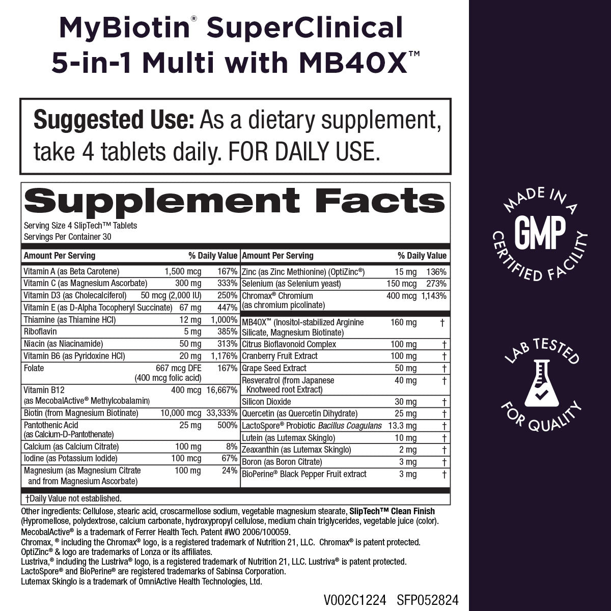 MyBiotin® SuperClinical 5-in-1 Multivitamin